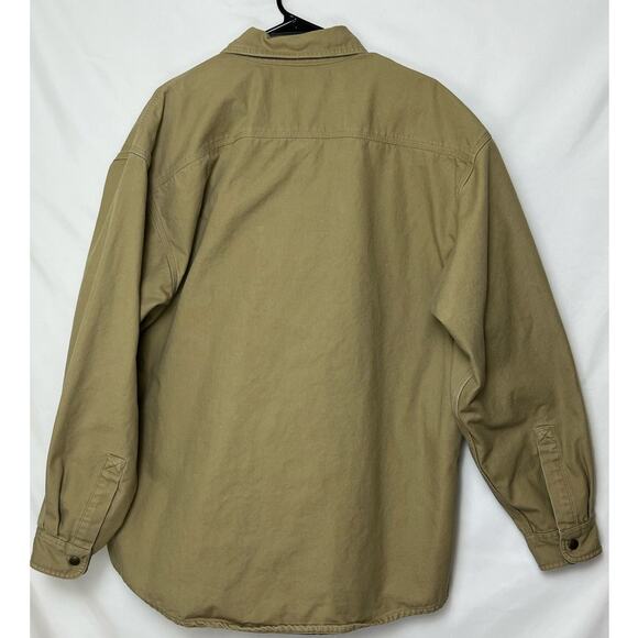Carhartt Mens L Brown Rugged Flex Shirt Jacket Blanket Lined Detroit Made S96GKH - Picture 2 of 7